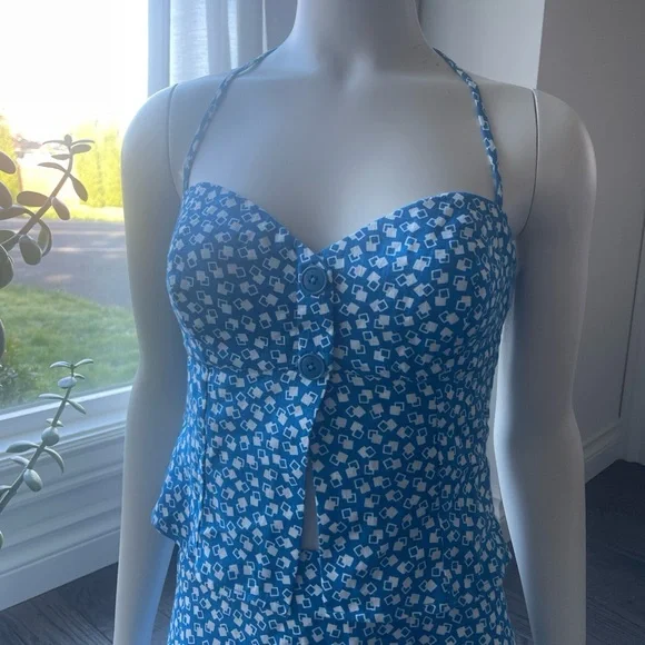 Reformation Veranda Linen Skirt size 2 and Alexandria top size 4 both in Samba. - Picture 8 of 9